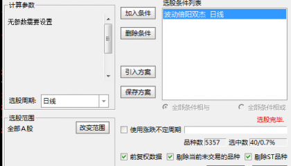 【波动倍阳双杰】副图/选股指标，倍阳映双杰，无未来，涨幅无边界
