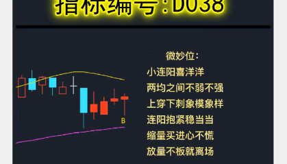 D038小连阳喜洋洋战法:你的差距？机构在用自动化交易，你连选股公式都不会编了