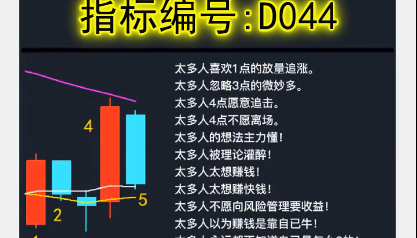 D044标注3买点战法:炒股亏损的根源到底是什么?是技术不行吗?高手看低手一目了然,低手看高手一片茫然...