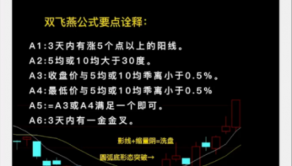 K010双飞燕组合战法：俗话说劳燕分飞，在这里用来比喻主力快节奏、多角度的思维分散式洗盘手法………附选股公式
