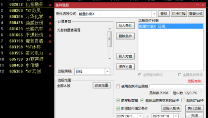 超8成胜率【能量抄底】副图/选股指标 适合日线或周线级别分析 尤其对中长期超跌反弹行情