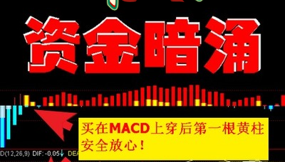 通达信股票软件/2024新的版资金暗涌指标公式/准确各周期资金分析