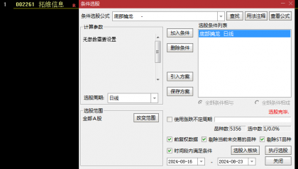 十月奉献【底部擒龙】副图+选股指标，出现擒牛信号后，激进者可在当日尾盘轻仓介入！