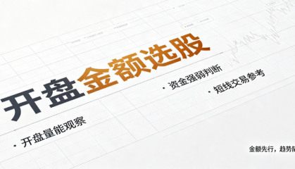 开盘金额选股：DYNAINFO(4)