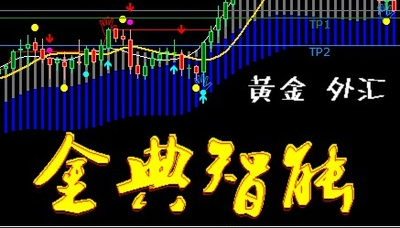 MT4交易平台指标模版/【金典智能】黄金、外汇分析系统/原油白银