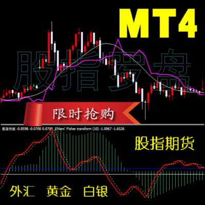 原油外汇、黄金白银/MT4模版- 股指罗盘/mt4交易平台/突破多空点