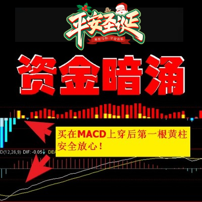 通达信股票软件/2024新的版资金暗涌指标公式/准确各周期资金分析