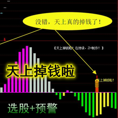 通达信精品指标系列－天上掉钱啦世上的财富都是通过辛勤劳动获得