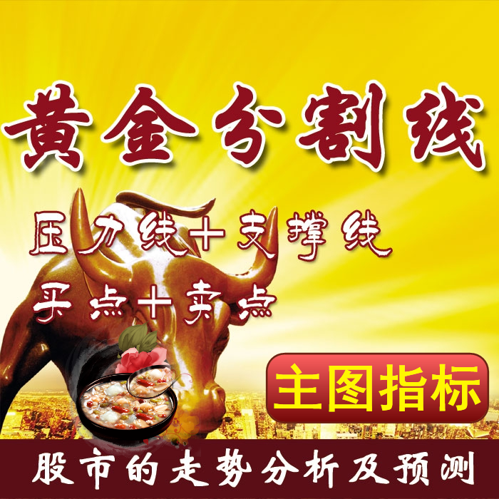 通达信黄金分割主图指标炒股公式支撑压力位黄金定律自动画线分析
