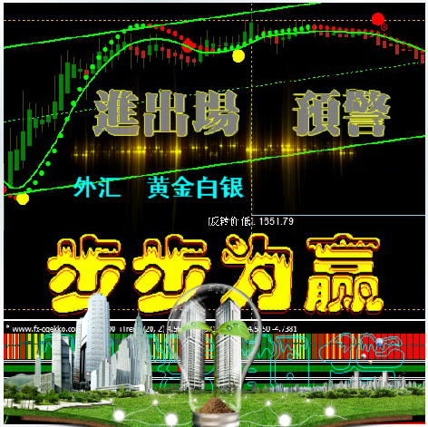 MT4交易平台模版/【步步为嬴】股指期货、黄金白银、外汇分析系统
