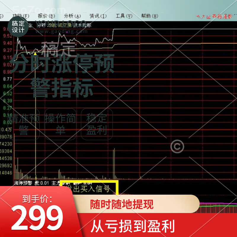 分时涨停预警：从亏损到盈利，这个指标竟让股民秒变“现金提款机”？