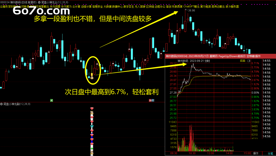 震惊！上班族靠它月入过万，尾盘小神龙指标真有这么神？（附 Deepseek 生成源码）