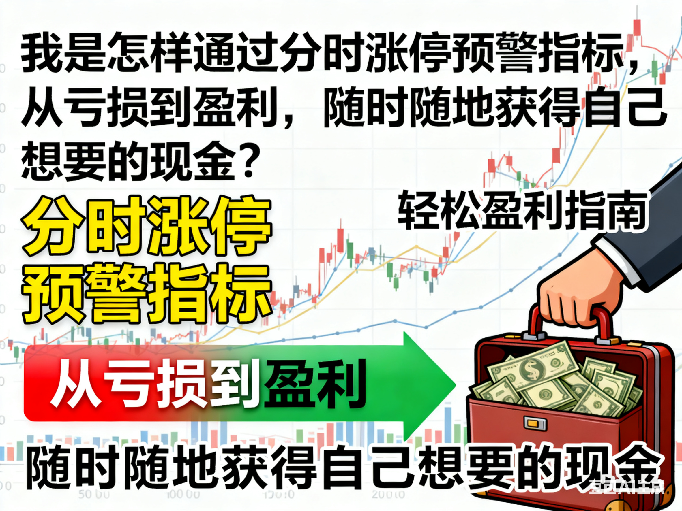 “我是怎样通过分时涨停预警指标，从亏损到盈利, 随时随地获得自己想要的现金？”