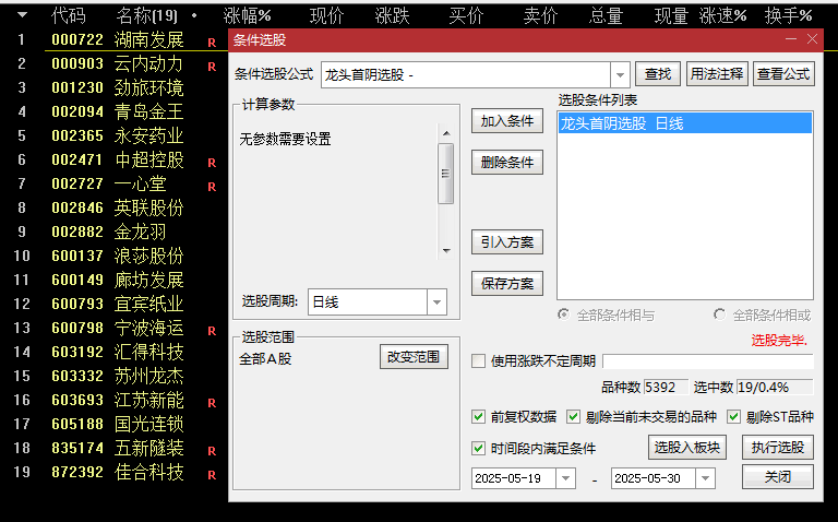 【龙头首阴战法】副图/选股指标，典型龙头妖股表现，逆势拉升特性！