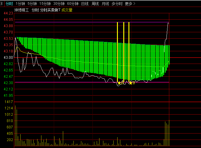 分享个人自用的【分时买卖做T】分时主图指标，正T倒T都可以，摸清操盘手法再下手！