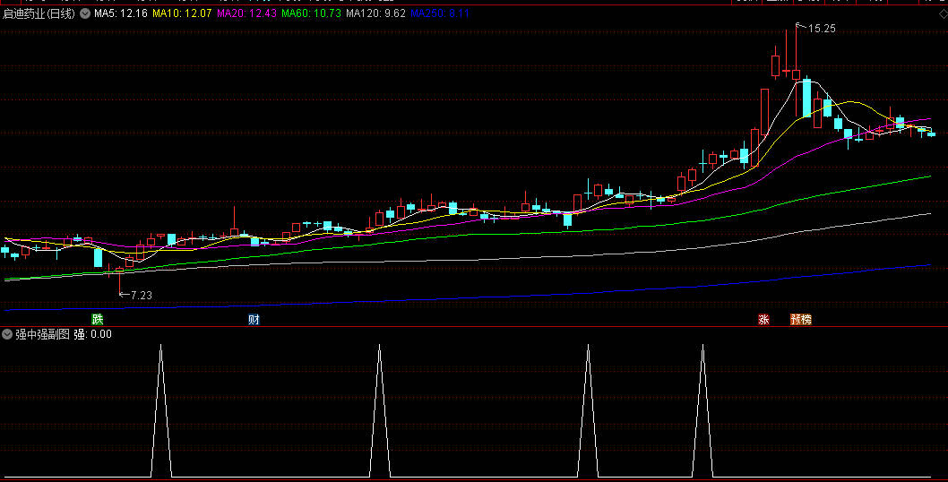 【强中强】副图/选股 共振买点提示潜在起涨点 资金验证识别资金介入信号