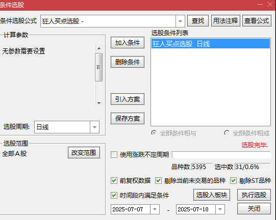 精【狂人买点】副图/选股指标 捕捉强势股启动初期的介入机会 短期爆发潜力机会