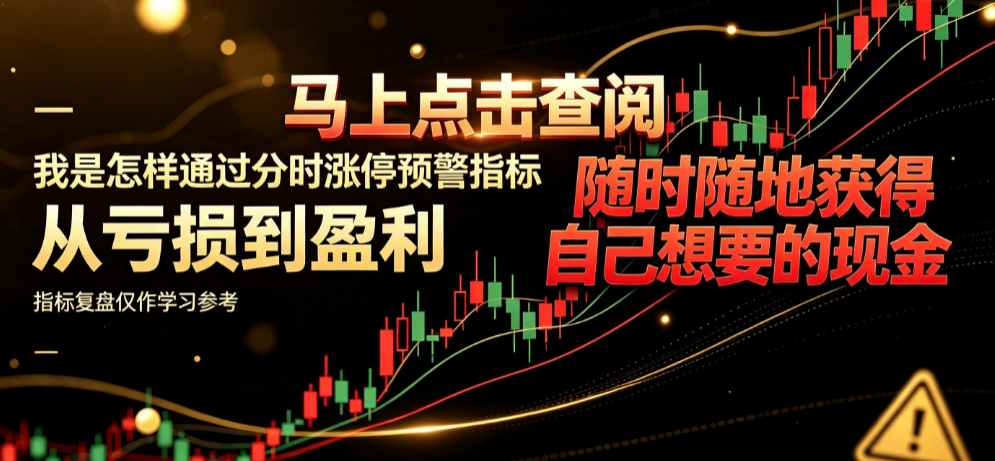 我拆解了300只涨停票的分时图，发现它们开盘半小时都有一个共同点