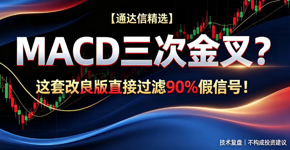 均线多头排列总失灵？原版太滞后，进阶版专抓“启动前一晚”！