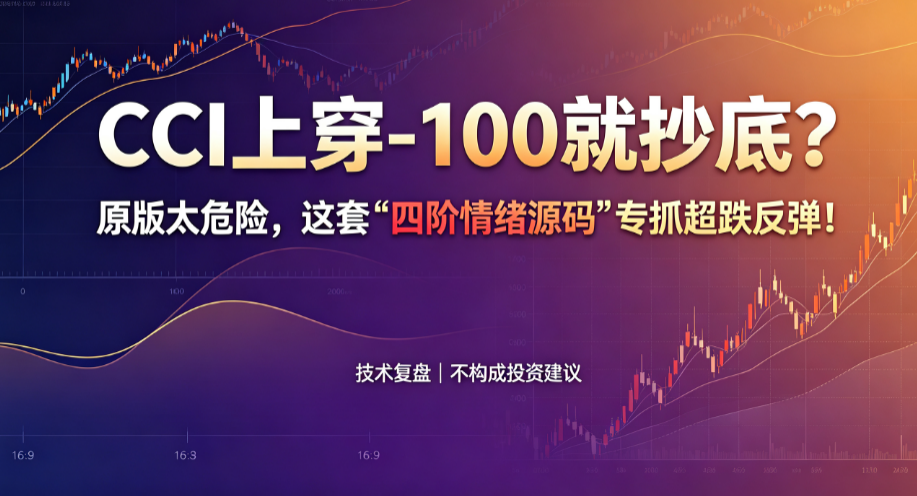 龙头首阴必反包？原版太玄学，这套“四阶情绪源码”专抓真龙回头！