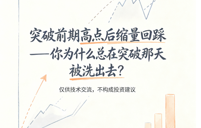 你追突破亏的钱，不如等这个"回踩确认"信号