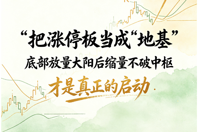 涨停最低价≠支撑位——90%散户都搞错了这个成本中枢