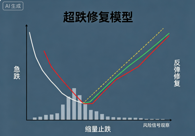 超跌修复模型：六连阴叠加双DMA成本超跌之后，等"超跌状态熄灭"的那一天