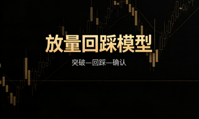 放量回踩模型：放量突破+缩量回踩，帮你识别资金蓄势上行的观察窗口