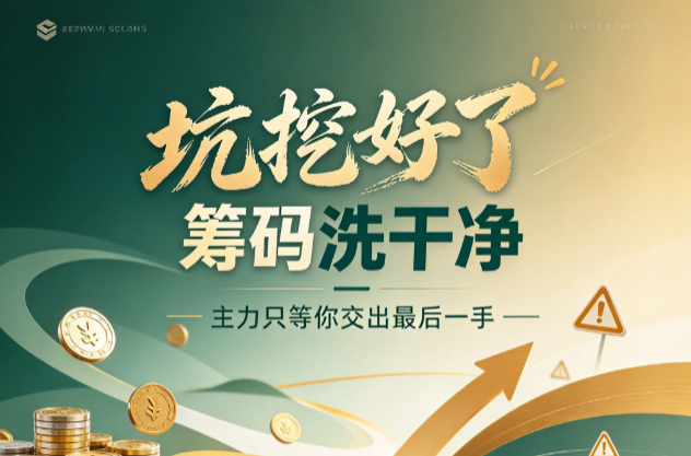 连续阴跌后突然低开放量收阴？别怕，那是主力在逼你交筹码