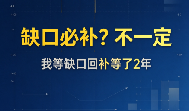 为什么"缺口理论"害了这么多人？3种不回补的缺口
