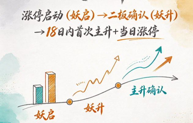 25日通道+5日通道双轨监控，DX动量双底+涨停递进过滤——「妖启主升」用量化条件锁定大妖